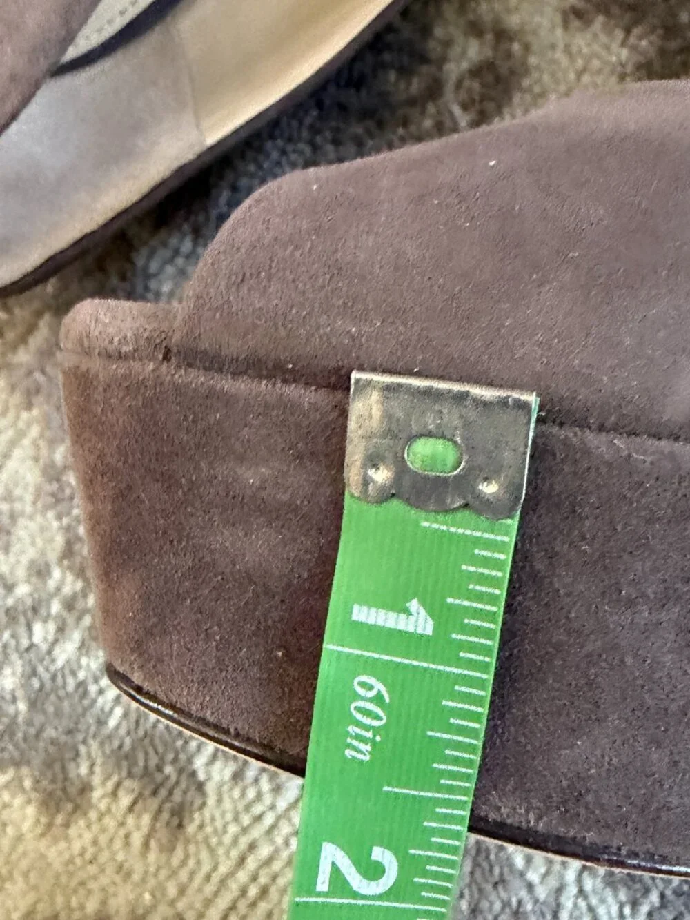 NWOT Brian Atwood Blayne Suede Peep Toe Pumps